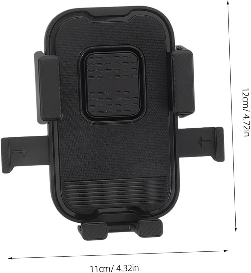 Universal Motorcycle Phone Mount Shockproof Handlebar Holder for Smartphones Navigation - Image 2